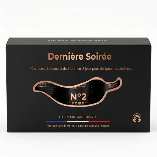 Pack 10 sauces - Dernière Soirée