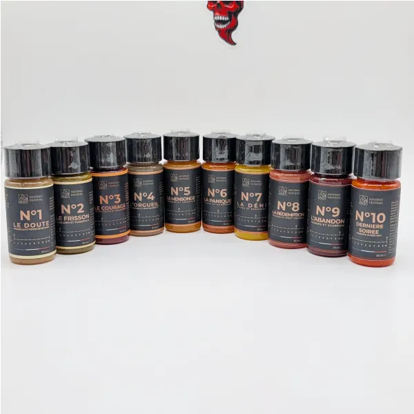 Pack 10 sauces - Dernière Soirée
