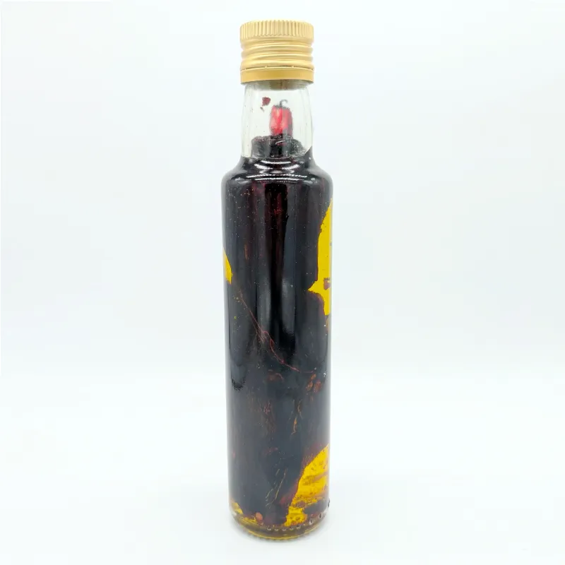 Huile d'olive pimentée au Pasilla Bajio